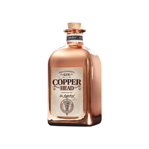 Copperhead Gin aus Belgien 0,5 l