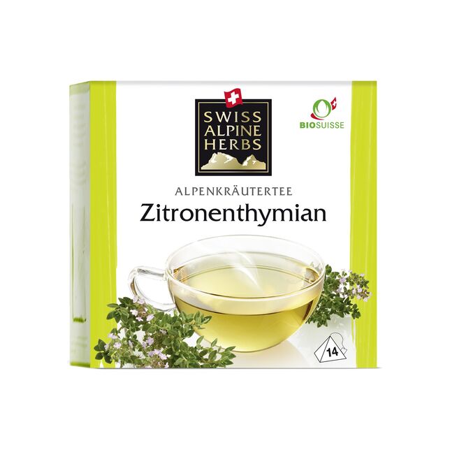 Tee Zitronenthymian Bio Faden SAHerbs 14x1g