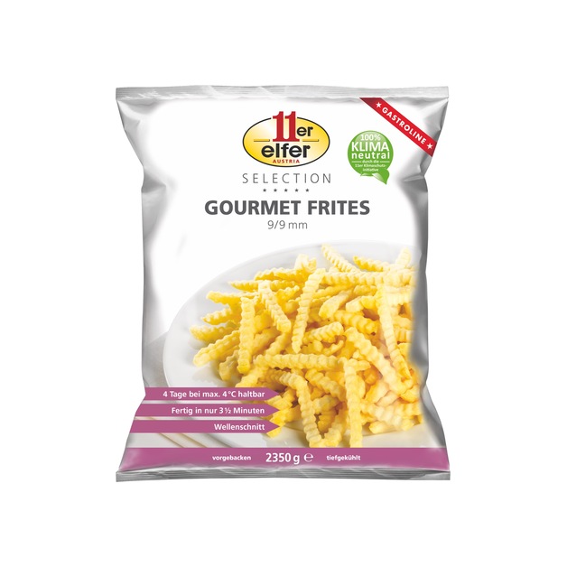 11er Gourmet Frites tiefgekühlt 2,35 kg