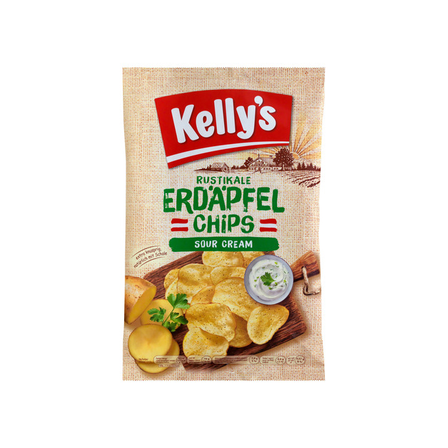 Kelly Rustikale Chips Sour Cream 100 g