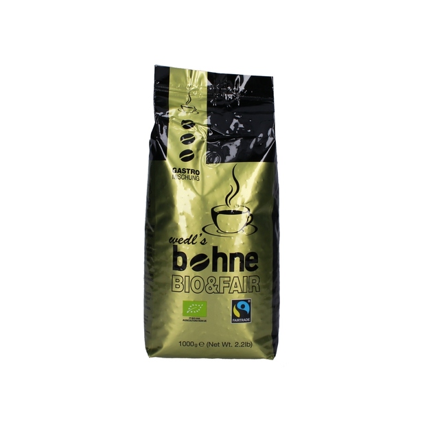 Wedl's Bohne Bio&Fair         1 kg ganze Bohne