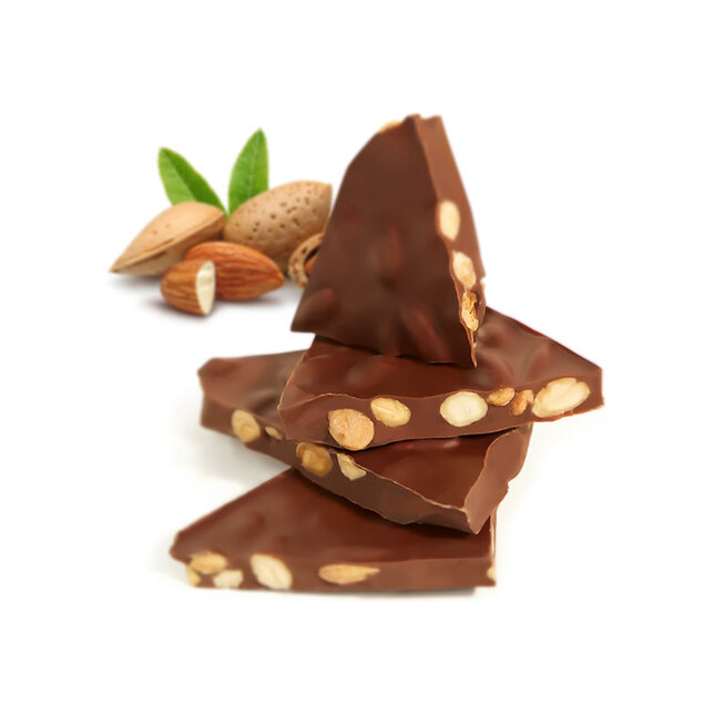 Cioccolato Fresco New Fondente 52% Mandorle (Vanini)