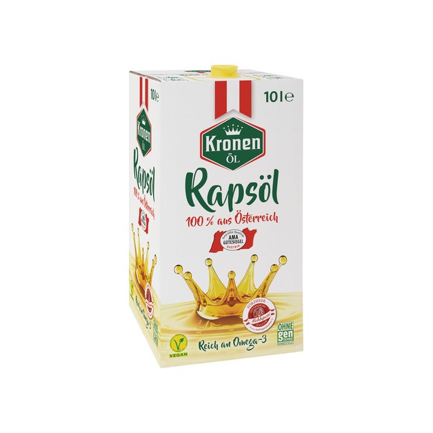 Kronenöl 100% Rapsöl Bag in Box 10 l