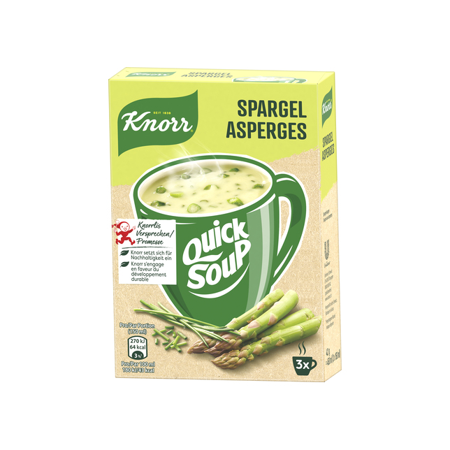Quick Soup Spargel Knorr 12x3 Port