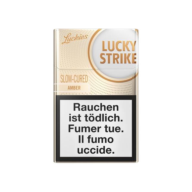 Lucky Strike Amber Box