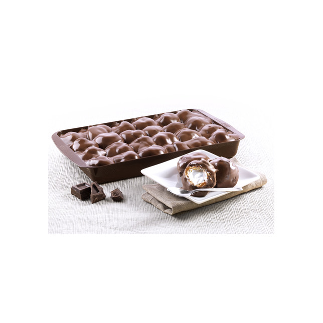 Profiteroles mit Schokolade in Schale 1100gr - 8 stk Bindi