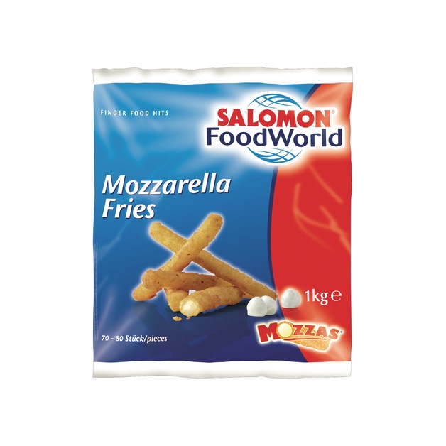 Salomon Mozzarella Fries tiefgekühlt 1 kg