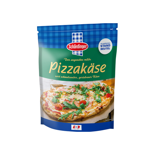 Schärdinger Pizzakäse geraspelt 45% Fett i. Tr. 200 g