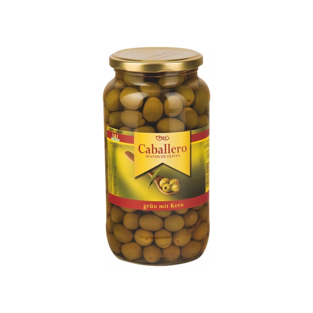 Caballero Oliven grün 340/360 mit Kern 935 g