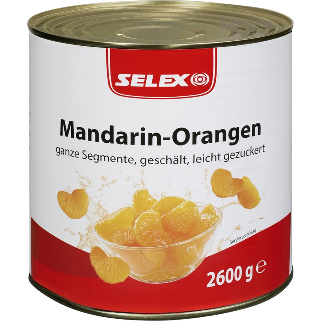 Selex Mandarin Orangen leicht gez. 2650ml