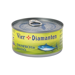 4-Diamanten Thunfisch in Olivenöl 185 g
