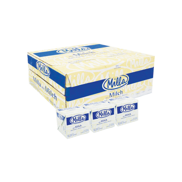Milla Milchmargarine Universalmargarine aus pflanzlichen Rohstoffen, ungehärtet 250 g