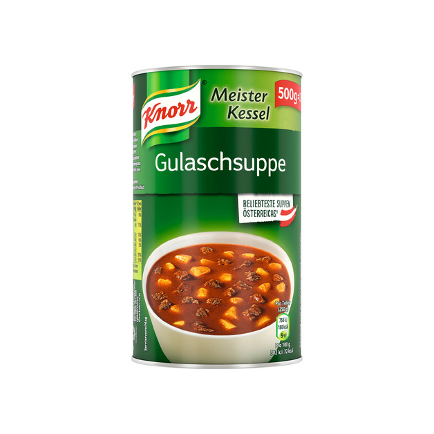 Knorr Meister Kessel Gulaschsuppe 500 g