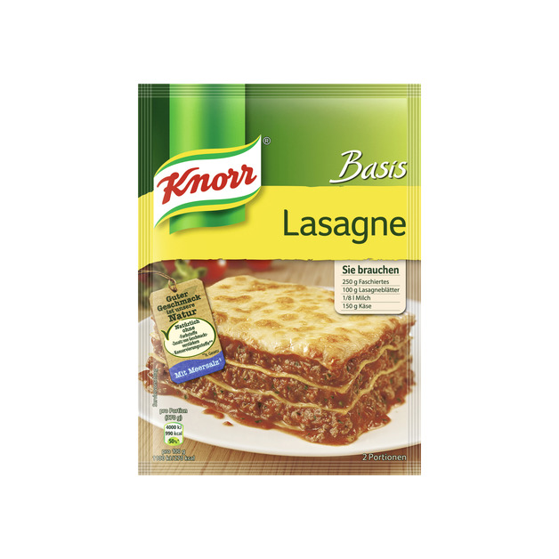 Knorr Basis Lasagne