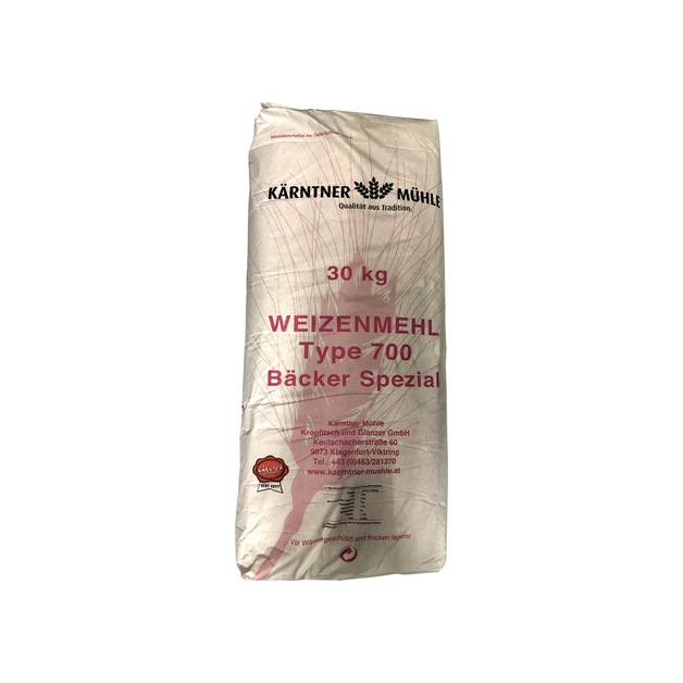 Kärntner Mühle Weizenmehl glatt Type 700 Bäcker spezial 30 kg