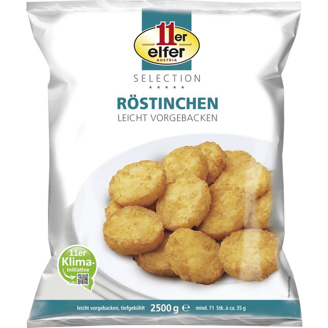 11er Röstinchen 2,5kg vorgebacken ca.35g Stücke