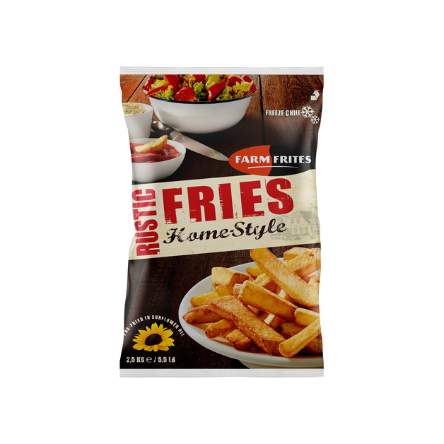 Farm Frites Home Style Fries tiefgekühlt 2,5 kg