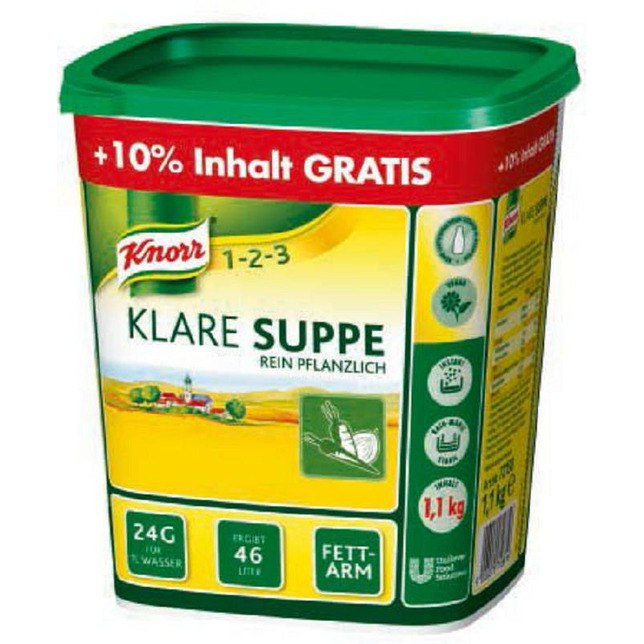 Knorr Klare Suppe rein pflanzlich 1,1kg