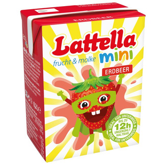 Lattella Mini Erdbeere 200ml