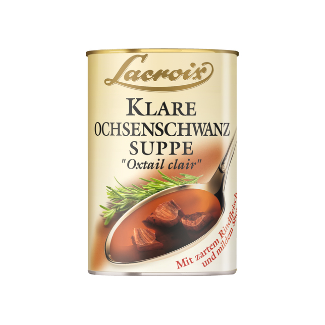 Ochsenschwanz Suppe klar Lacroix 400ml