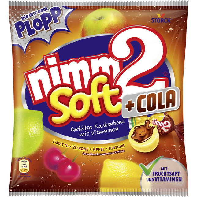 Nimm2 Soft Frucht Cola195g