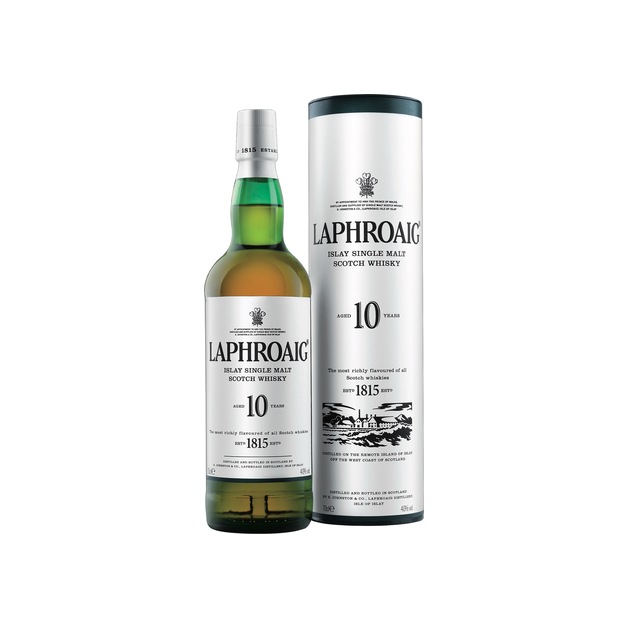 Laphroaig 10 y single Malt Whisky Schottland, Islay 0,7 l