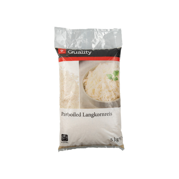 Quality Langkornreis, Parboiled 5 kg