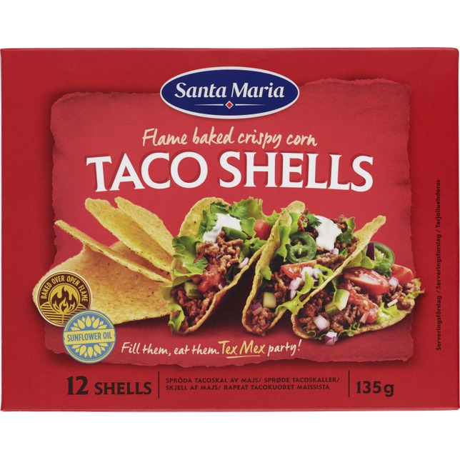 Taco Shells 135g