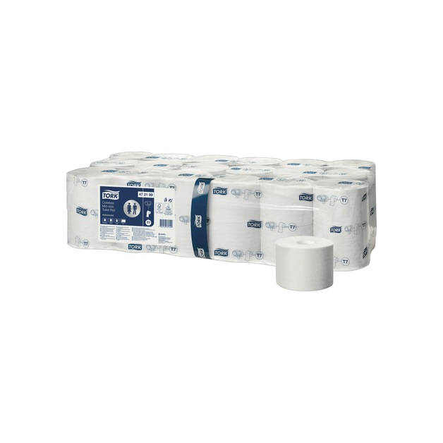 Tork Toilettenpapier Midi T7 2-lagig, 112 lfm, 900 Blatt 36 Rollen