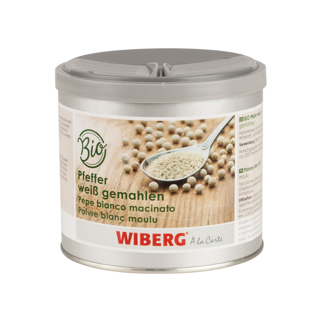 Wiberg Bio Pfeffer weiß gemahlen 470 ml