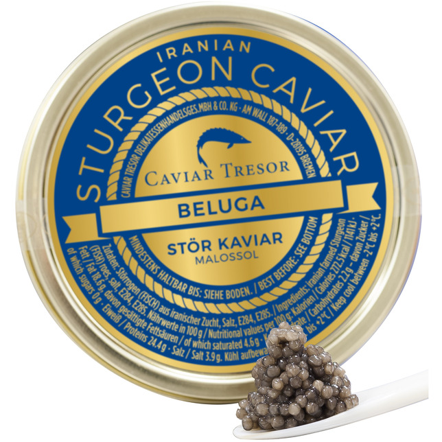 Caviar Beluga, Iran - 250g CT