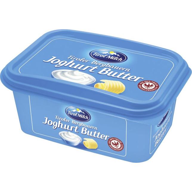 Tirol Milch Tiroler Bergbauern Joghurt Butter 250g 69%Fett