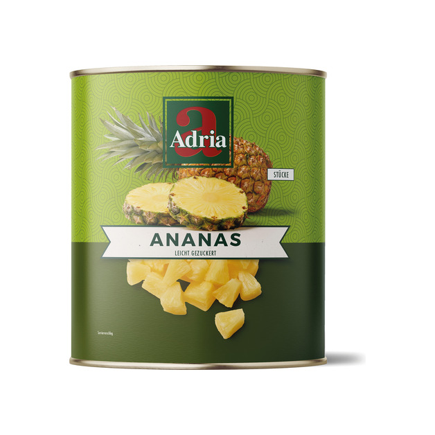 Adria Ananasstücke 850 ml