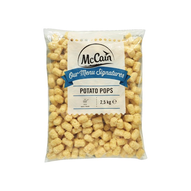 McCain Potato Pops tiefgekühlt 2,5 kg