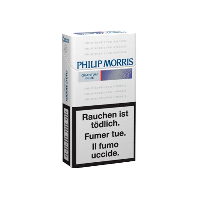Philip Morris Quantum Blue 100 Box