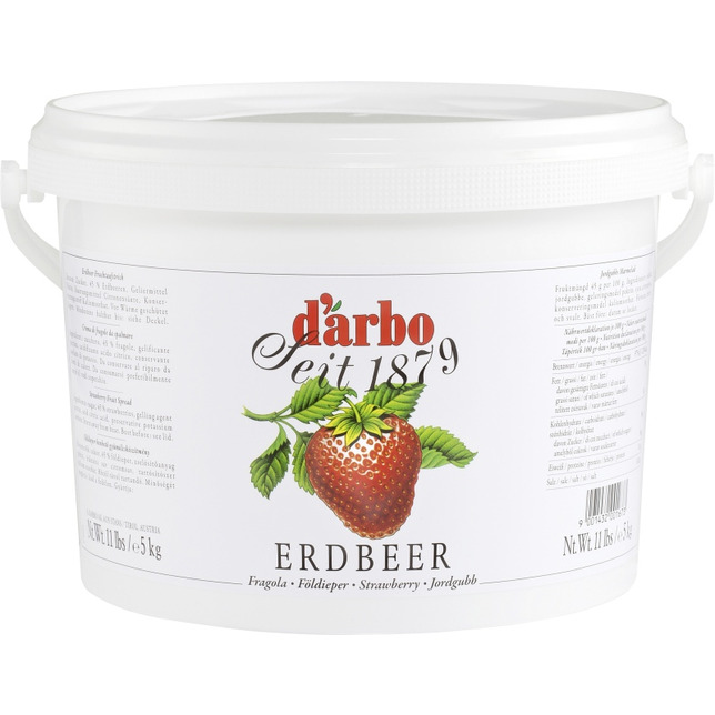 Darbo Erdbeer Fruchtaufstrich 5kg