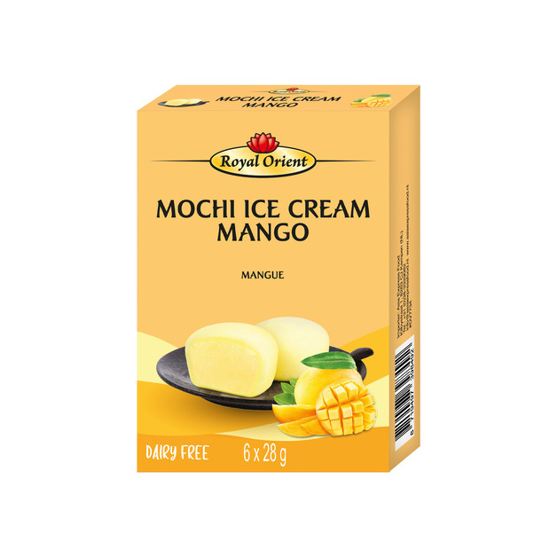 Royal Orient Mochi Ice Cream Mango tiefgekühlt 12 x 6 x 28 g