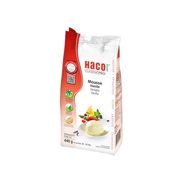 Mousse Vanille Haco 440g