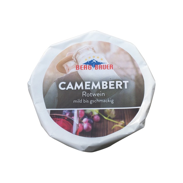 Berg Bauer österreichischer Rotwein Camembert 45% Fett i. Tr. 125 g