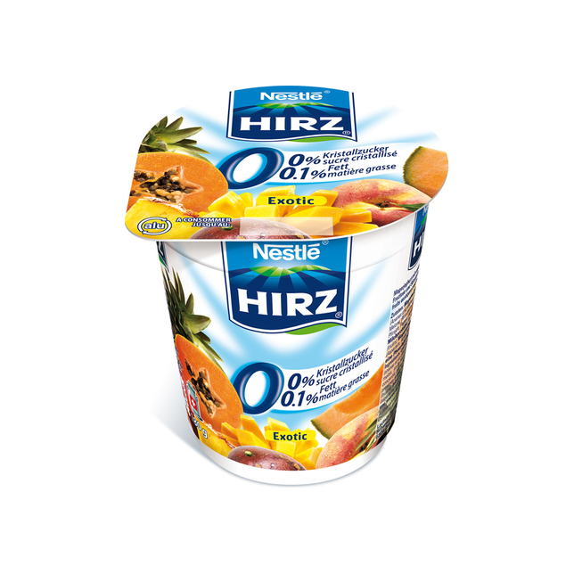 Joghurt Hirz 0% Exotic 2 x 180 g