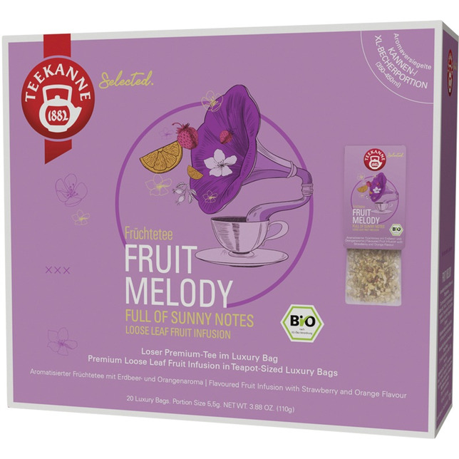 Teekanne BIO Selection Luxury Bag Fruit Melody 20er
