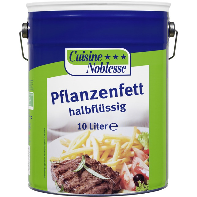 CN.HalbflPflanz-Fett 10kg Blecheimer