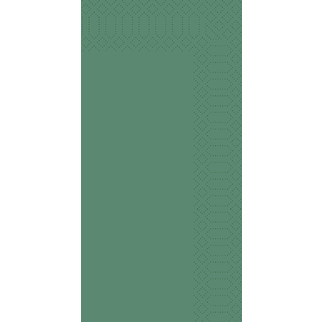 Duni Zelltuch Servietten 33x33cm 250Stk 1/8F 3lg jägergrün