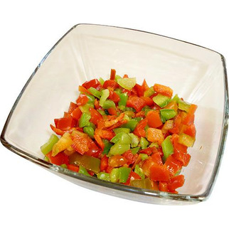 Westfro Paprika Würfel Rot/Grün 2,5kg