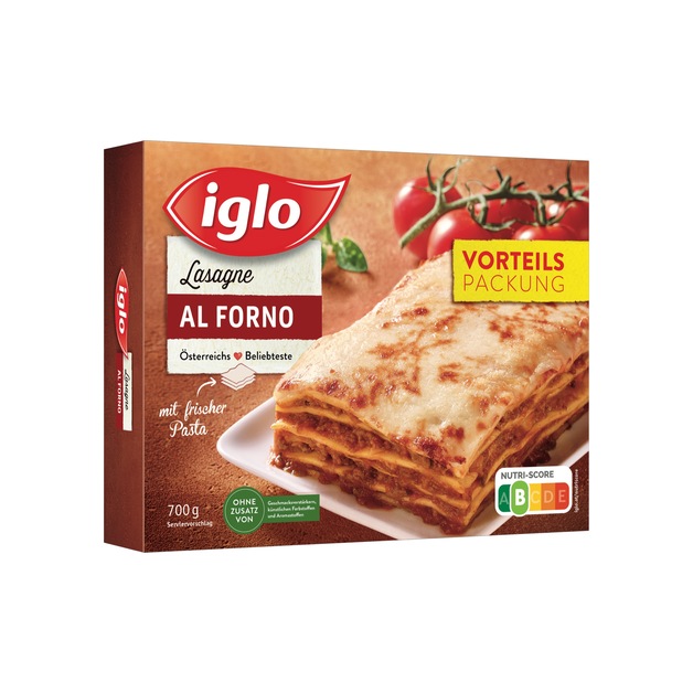 Iglo Lasagne al Forno tiefgekühlt 700 g