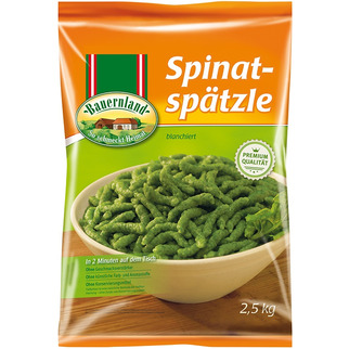 Bauernland Spinat Spätzle 2500g