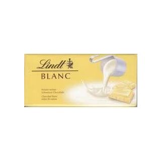 Schokolade Blanc Lindt 22x100g