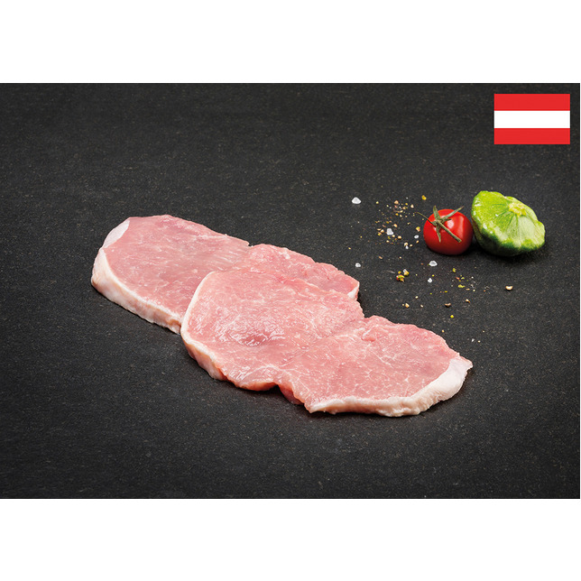 Schweine Karreesteak einfach ca. 120g (AT)