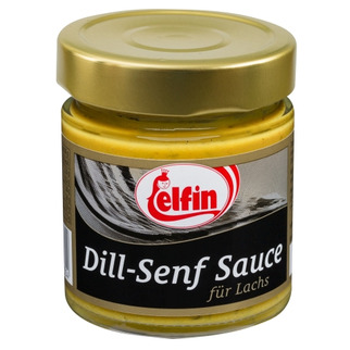 Elfin Dill-Senfsauce für Lachs 190ml