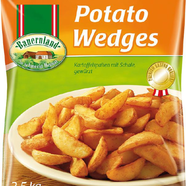 Bauernland Potato Wedges gewürzt 2,5kg
